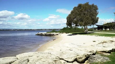 South perth shore Stock Footage 162712110