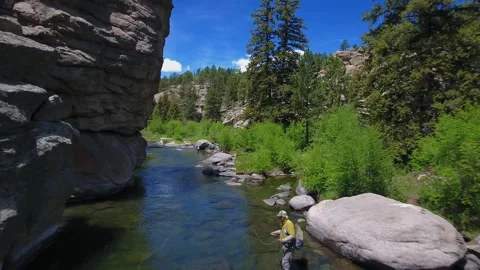 South Platte River on the Fly 库存影片 331691543