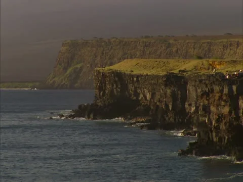 South Point Cliffs, Hawaii Stock-Footage 22243442