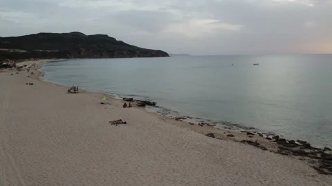 South Sardinia beach Video stock 220933848