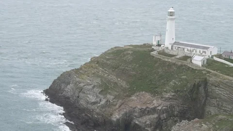 South stack 07/02/23 Stock Footage 245345890