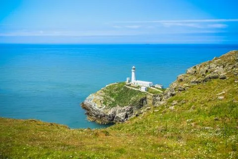 South Stack, Anglesey Wales Stock Photos