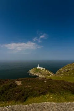 South Stack lighthouse, Anglesey Stock Photos