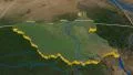 South Sudan extruded. Blue Marble. Graticule. 4k or 4k+ Resolution