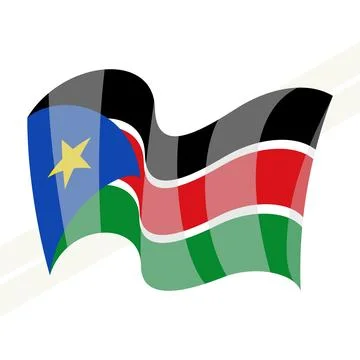 South Sudan Stock Illustration