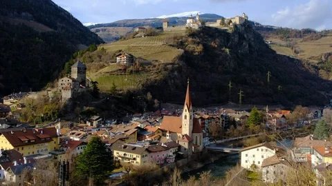 South Tyrol - Chiusa Stock Footage 87197545