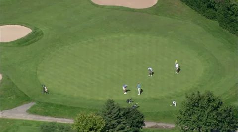 Southampton Golf Course Stock Footage 65388067