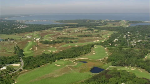 Southampton Golf Course Stock Footage 65388069