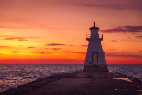 Southampton Lighthouse Foto stock