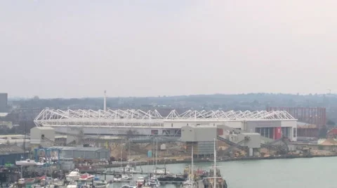 Southampton Skyline Stock Footage 42456809