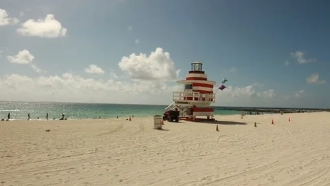 SouthBeach 1st Stock Footage 98590977