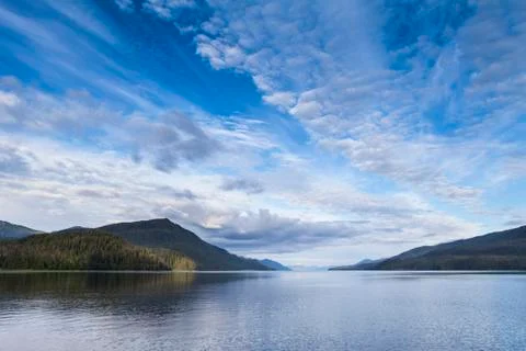 Southeast Alaska Clouds Stock Photos