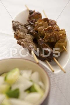 Southeast Asian barbecue Stock Photos
