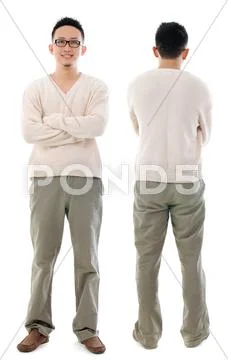Southeast asian chinese male. Stock Photos