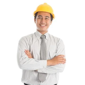 Southeast Asian engineer Stock Photos