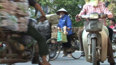 Southeast Asian Road Vídeo Stock 39598792