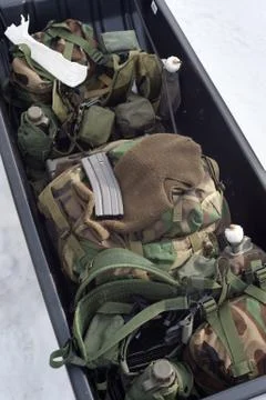 Southeast Michigan Volunteer Militia Operation Snow Dog Stock Photos