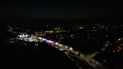 Southend seafront and pier by drone, 4K UHD Video stock 169389774