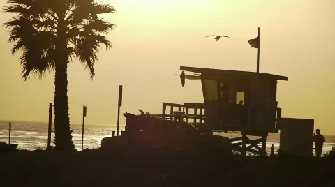 Southern California Beach Series Stock Footage