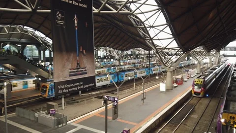 Southern Cross Train Station Stock-Footage 106755488