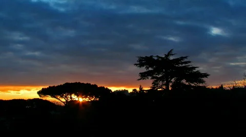 Southern dawn Stock Footage 671721