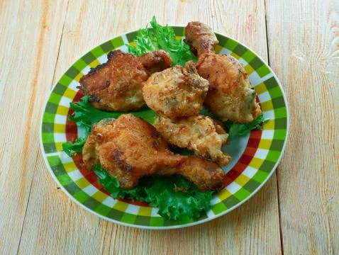 Southern Fried Chicken Foto stock
