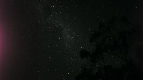 Southern Hemisphere Sky Stock Footage 11255760