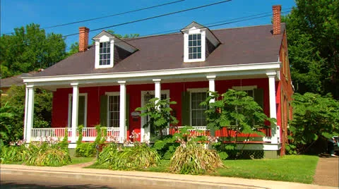 Southern House Stock Footage 22568243