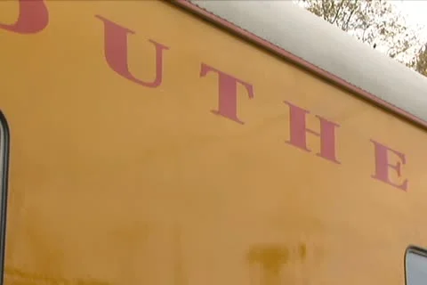 Southern Pacific Train Car Stock Footage 10712625