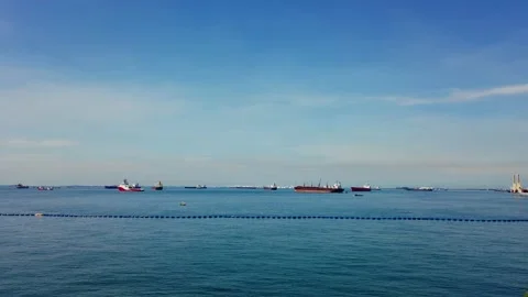 Southern Sea Scape Stock Footage 172515958