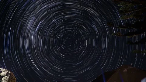 Southern Star Trails Stock Footage 133618194