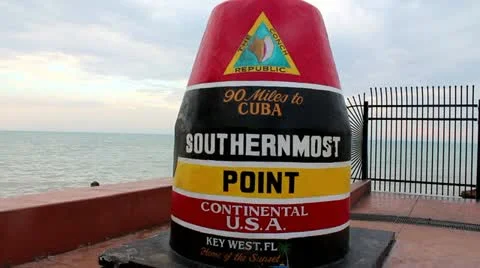 Southernmost point Stock Footage 21770492