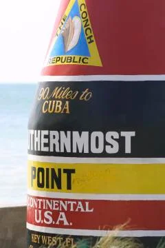 The southernmost point u.s. Foto stock