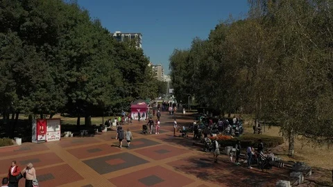 SouthParkWalk Stock Footage 116432607