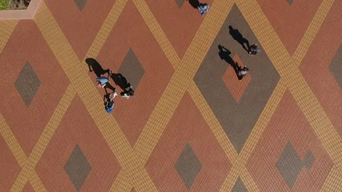 SouthParkWalkPavement Stock Footage 116434576