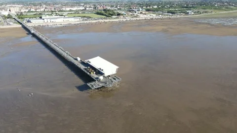 Southport pier Stock Footage 158810153