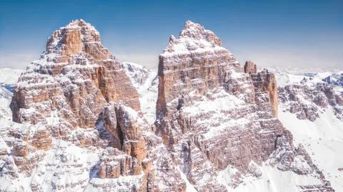 Southtyrol / Italy / Dolomites / Alps / Three Peaks / Unesco Stock Photos