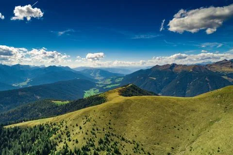Southtyrol / Italy / Dolomites / Alps / Unesco / Toblach / Sky Stock Photos
