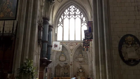 Southwark Cathedral. Video stock 155610244