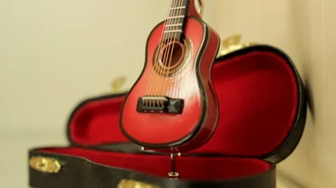 Souvenir guitar Stock Footage 22322578