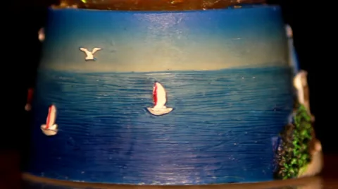 Souvenir from holiday. Stock Footage 35931385