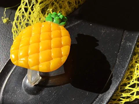 Souvenir pineapple Stock Photos