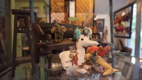 Souvenir store Stock Footage 102357188