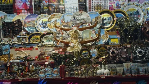 Souvenir of Venice Stock Footage 105434457
