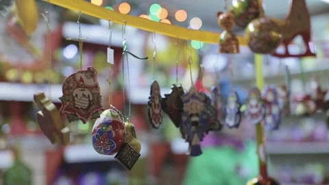 Souvenirs for Tourists Vídeo Stock 70796405