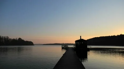 Sövde, Skåne, Sweden, Lake Stock Footage 219850440