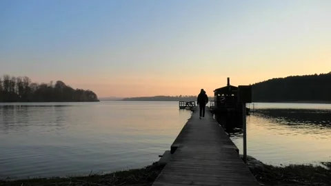 Sövde, Skåne, Sweden, Lake Stock Footage 219850483