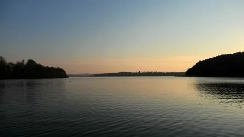 Sövde, Skåne, Sweden, Lake Stock Footage 219850591