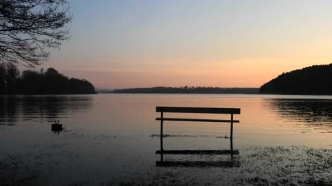 Sövde, Skåne, Sweden, Lake Stock Footage 219850647
