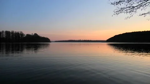 Sövde, Skåne, Sweden, Lake Stock Footage 219850696